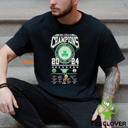 NBA Final Champions 2024 Signature Boston Celtics Unisex T Shirt