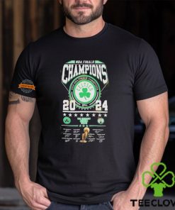 NBA Final Champions 2024 Signature Boston Celtics Unisex T Shirt
