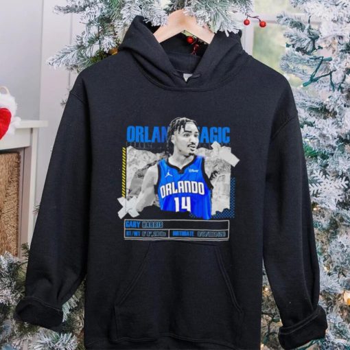 NBA Gary Harris Orlando Magic basketball player information paper hoodie, sweater, longsleeve, shirt v-neck, t-shirt