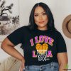 NBA Homage Los Angeles Lakers Hometown I Love La Shirt