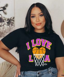 NBA Homage Los Angeles Lakers Hometown I Love La Shirt