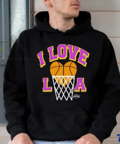 NBA Homage Los Angeles Lakers Hometown I Love La Shirt