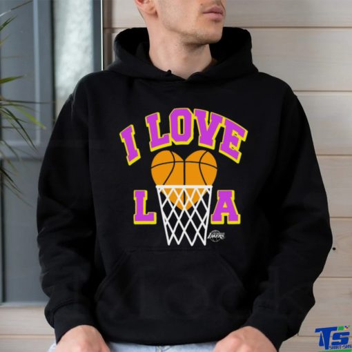 NBA Homage Los Angeles Lakers Hometown I Love La Shirt