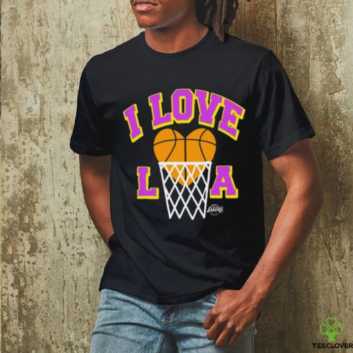 NBA Homage Los Angeles Lakers Hometown I Love La Shirt