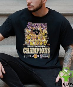 NBA In Season Tournament Champions 2023 Los Angeles Lakers T Shirt