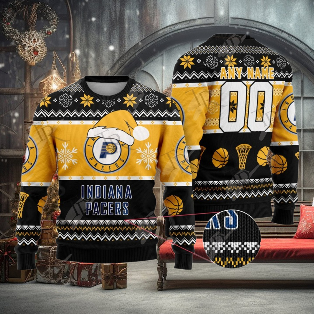 NBA Indiana Pacers Special Christmas Ugly Sweater Design NBA Indiana Pacers Special Christmas Ugly Sweater Design