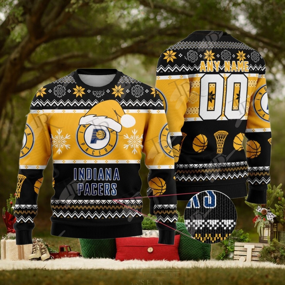 NBA Indiana Pacers Special Christmas Ugly Sweater Design NBA Indiana Pacers Special Christmas Ugly Sweater Design