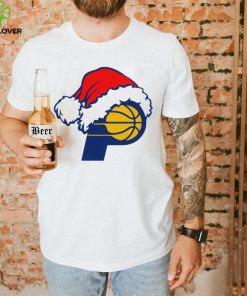 NBA Indiana Pacers basketball Santa hat logo shirt 3 NBA Indiana Pacers basketball Santa hat logo shirt