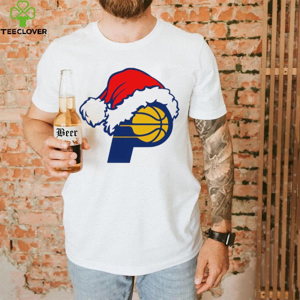 NBA Indiana Pacers basketball Santa hat logo shirt NBA Indiana Pacers basketball Santa hat logo shirt