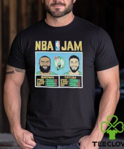 NBA Jam Celtics Brown And Tatum Shirt