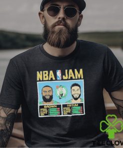 NBA Jam Celtics Brown And Tatum Shirt