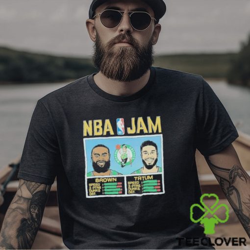 NBA Jam Celtics Brown And Tatum Shirt