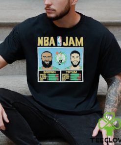 NBA Jam Celtics Brown And Tatum Shirt