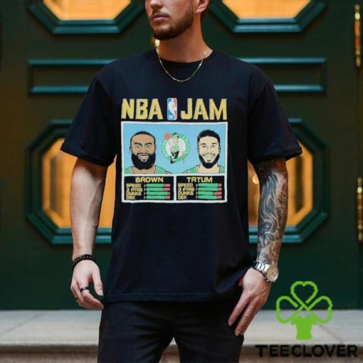 NBA Jam Celtics Brown And Tatum Shirt