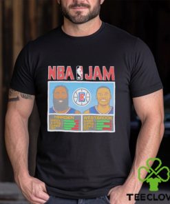 NBA Jam Clippers Harden and Westbrook shirt