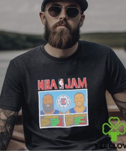 NBA Jam Clippers Harden and Westbrook shirt