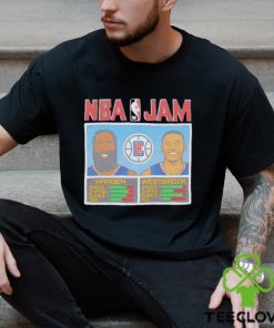 NBA Jam Clippers Harden and Westbrook shirt