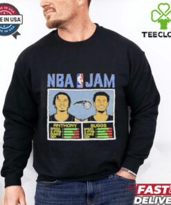 NBA Jam Cole Anthony and Jalen Suggs Orlando Magic cartoon shirt