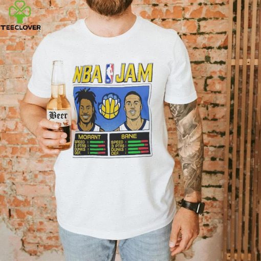 NBA Jam Ja Morant and Desmond Bane Memphis Grizzlies Shirt