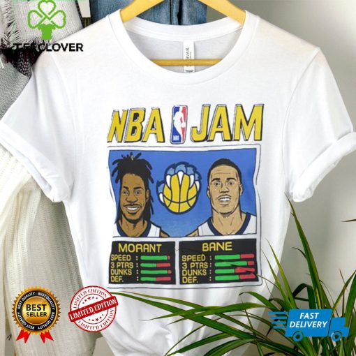 NBA Jam Ja Morant and Desmond Bane Memphis Grizzlies Shirt