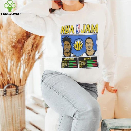 NBA Jam Ja Morant and Desmond Bane Memphis Grizzlies Shirt