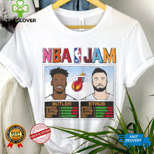 NBA Jam Miami Heat Jimmy Butler & Max Strus Shirt