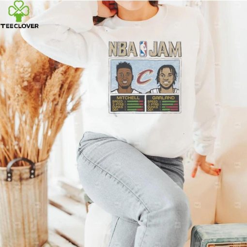 NBA Jam NBA Cleveland Cavaliers Mitchell And Garland hoodie, sweater, longsleeve, shirt v-neck, t-shirt