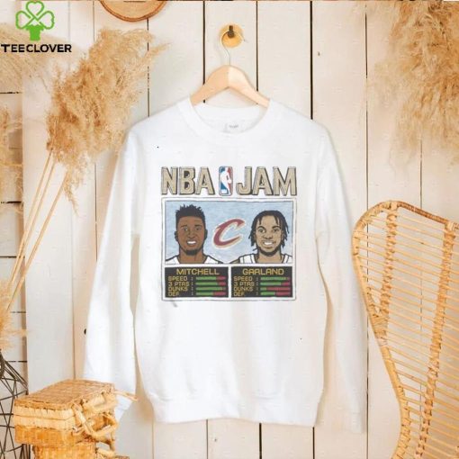 NBA Jam NBA Cleveland Cavaliers Mitchell And Garland hoodie, sweater, longsleeve, shirt v-neck, t-shirt