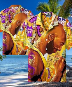 NBA Kobe Bryant Painting Hawaiian Shirt