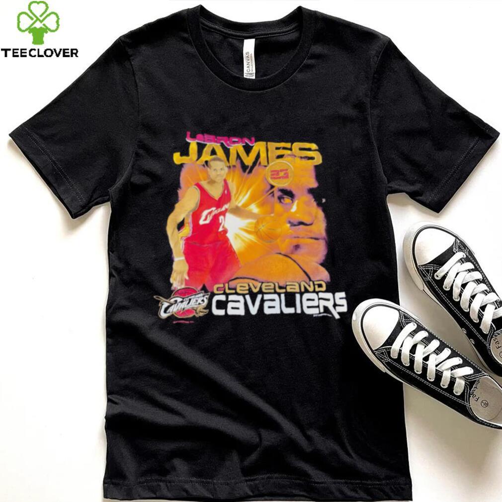 NBA Lebron James Cleveland Cavaliers vintage graphic shirt NBA Lebron James Cleveland Cavaliers vintage graphic shirt
