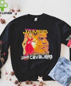 NBA Lebron James Cleveland Cavaliers vintage graphic shirt