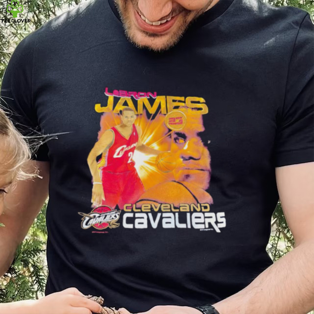 NBA Lebron James Cleveland Cavaliers vintage graphic shirt NBA Lebron James Cleveland Cavaliers vintage graphic shirt
