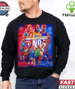 NBA Legends of all times poster 2024 shirt
