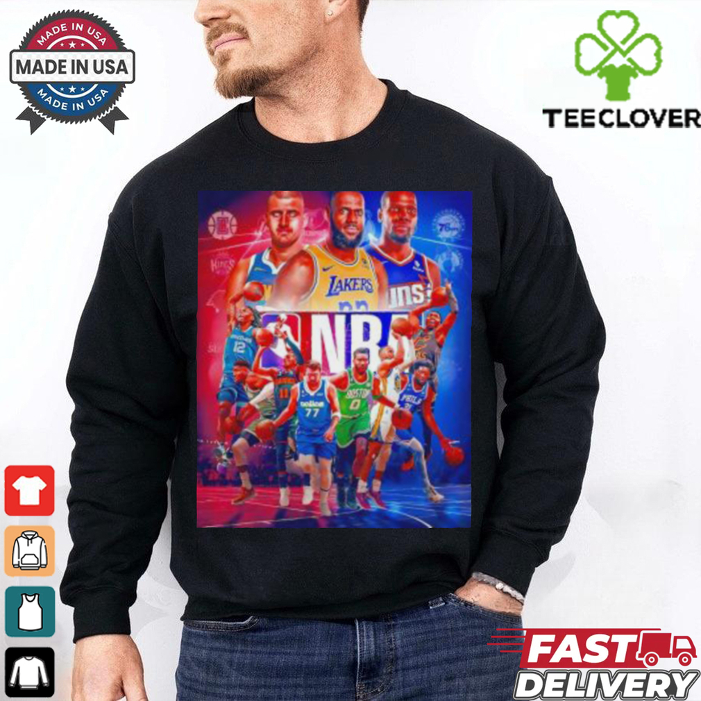 NBA Legends of all times poster 2024 shirt NBA Legends of all times poster 2024 shirt