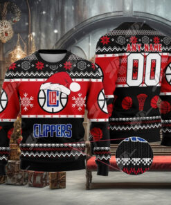 NBA Los Angeles Clippers Special Christmas Ugly Sweater Design