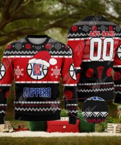 NBA Los Angeles Clippers Special Christmas Ugly Sweater Design