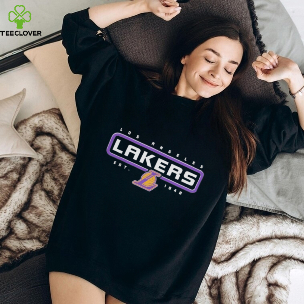 NBA Los Angeles Lakers Men’s Fadeaway Jumper shirt NBA Los Angeles Lakers Men’s Fadeaway Jumper shirt
