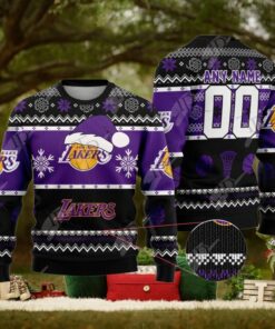 NBA Los Angeles Lakers Special Christmas Ugly Sweater Design