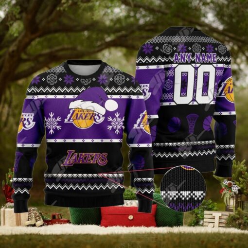 NBA Los Angeles Lakers Special Christmas Ugly Sweater Design