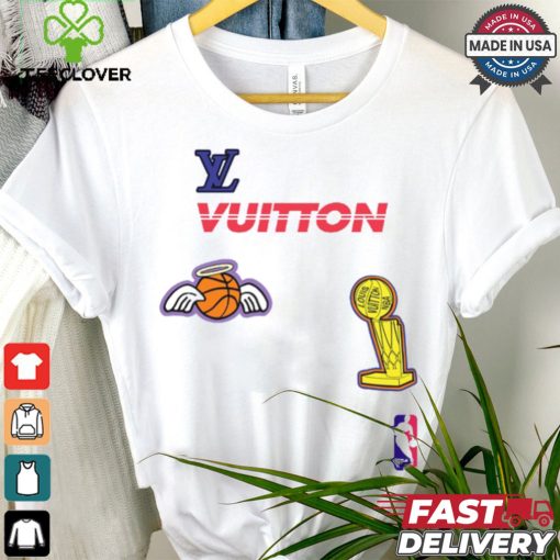NBA Louis Vuitton Logo T Shirt