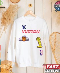 NBA Louis Vuitton Logo T Shirt