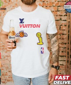 NBA Louis Vuitton Logo T Shirt