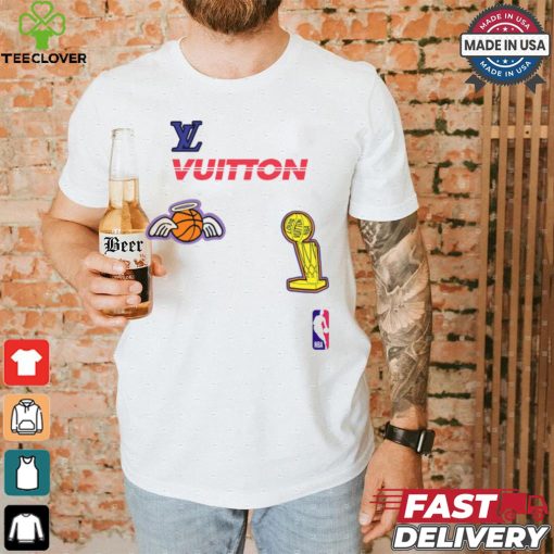 NBA Louis Vuitton Logo T Shirt