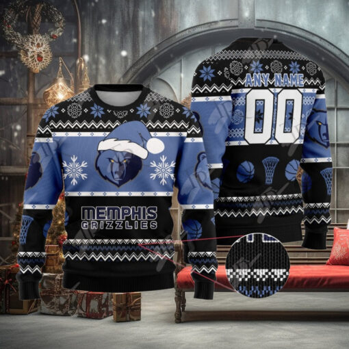 NBA Memphis Grizzlies Special Christmas Ugly Sweater Design