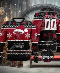 NBA Miami Heat Special Christmas Ugly Sweater Design