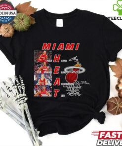 NBA Miami Heat players name signature shirt