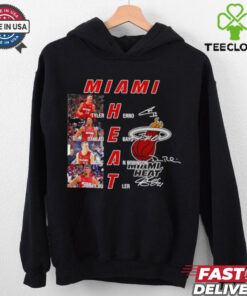 NBA Miami Heat players name signature shirt