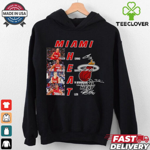 NBA Miami Heat players name signature shirt