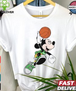 NBA Mickey Boston Celtics Logo T Shirt