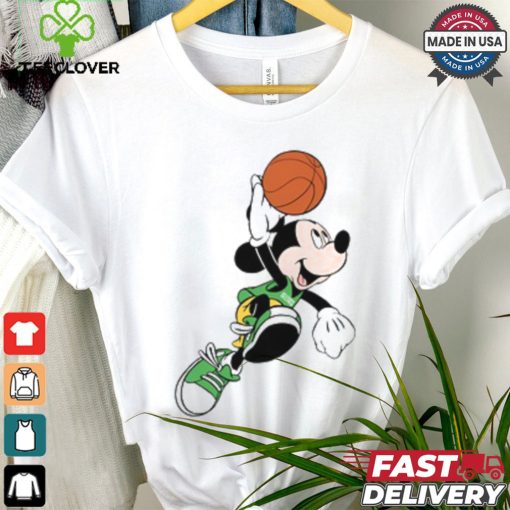 NBA Mickey Boston Celtics Logo T Shirt